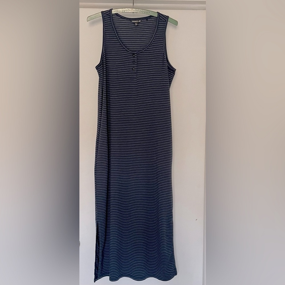 Toad & Co Piru Henley Midi Tank Dress